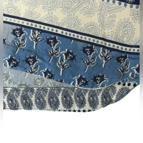 BeachLunchLounge Collection Paisley Mix Print Tank Dress Tassel Boho Festival - Picture 6 of 10